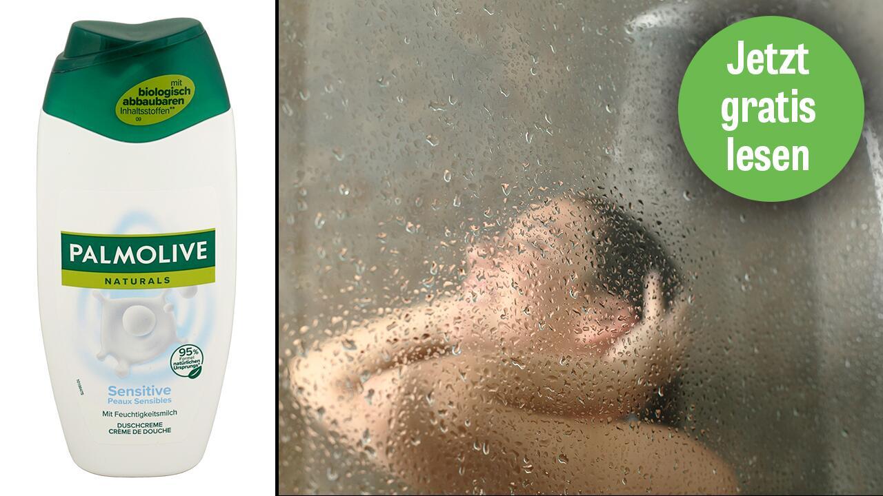 Sensitives Duschgel im Test: Palmolive ist Testverlierer