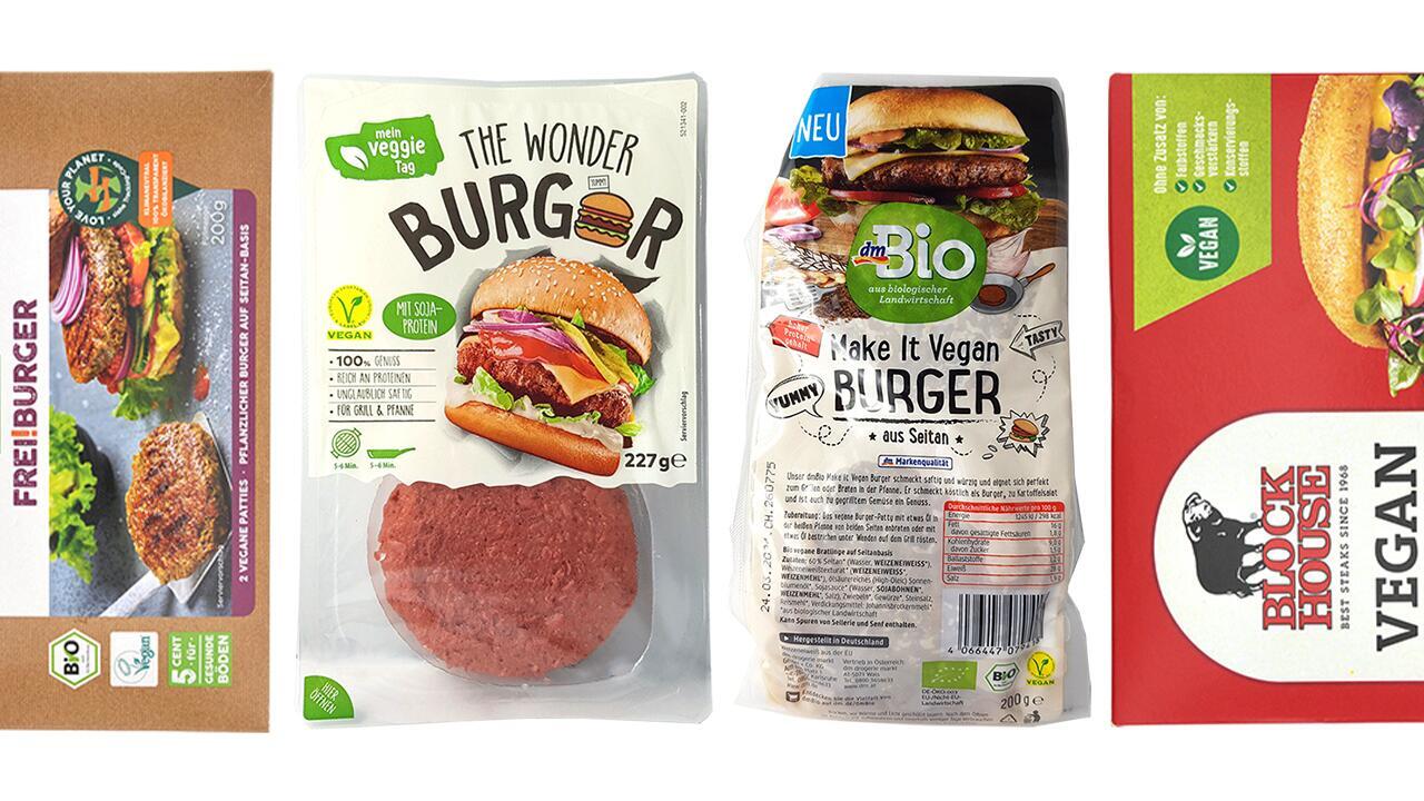 Vegane Burger im Test: Mineralöl immer noch ein Problem 