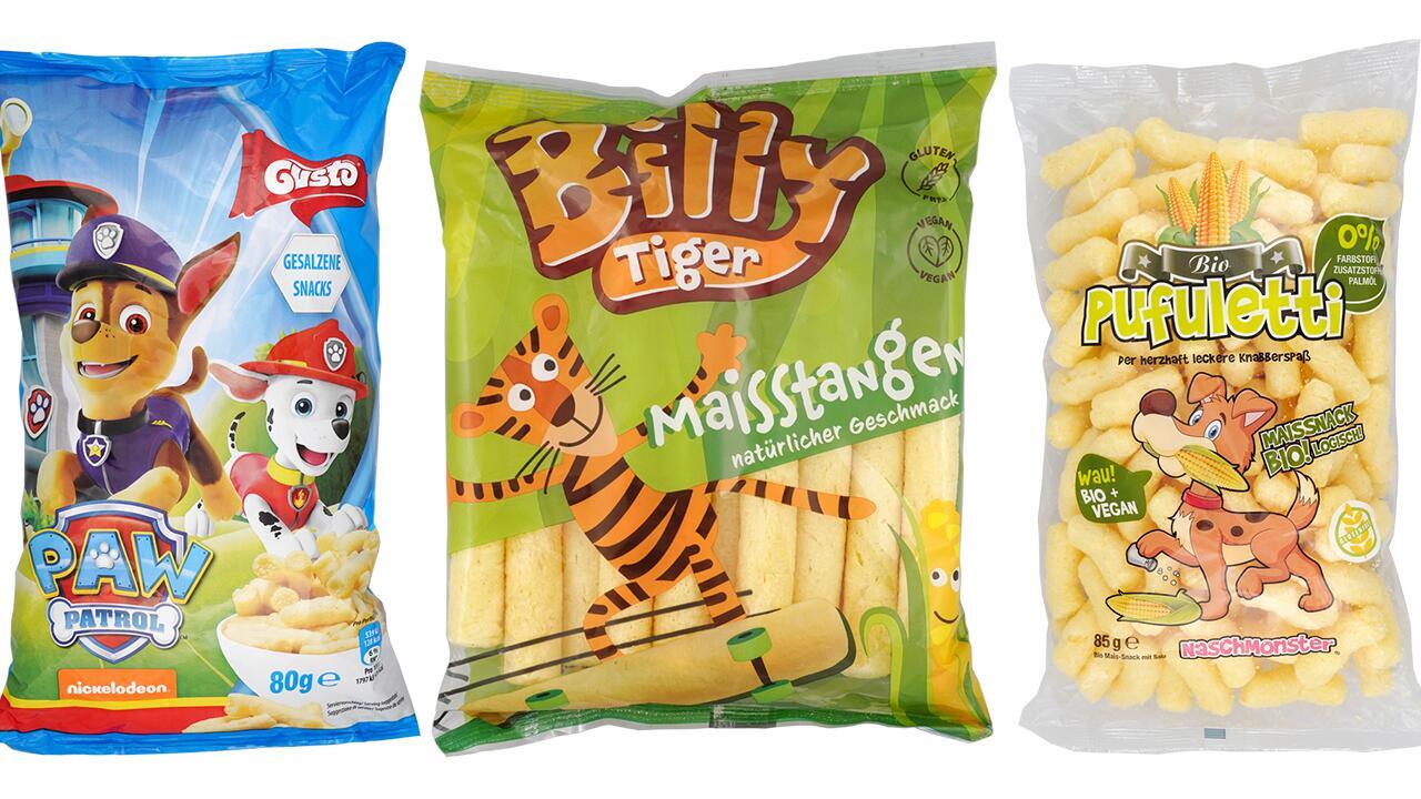 Maisstangen & Co.: Schimmelpilzgifte in vielen Mais-Snacks im Test