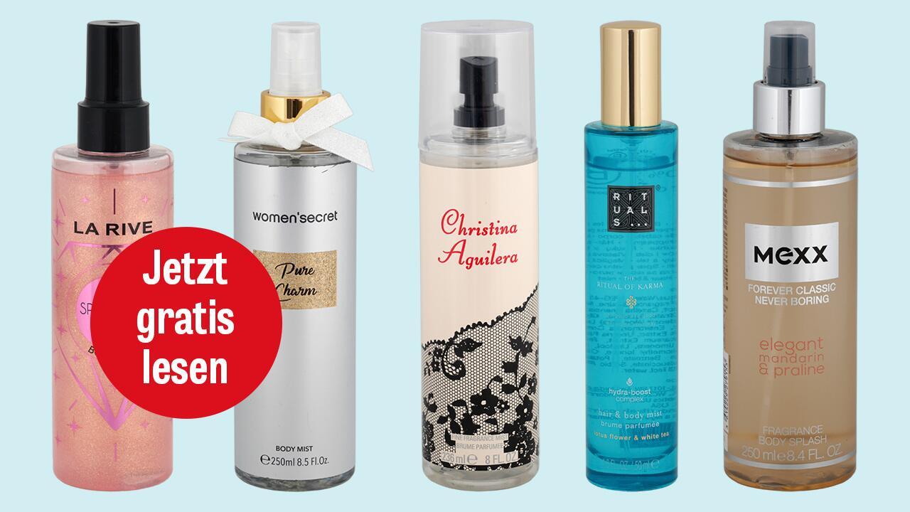 Bodyspray-Test: Weniger Duft heißt nicht gleich weniger Schadstoffe