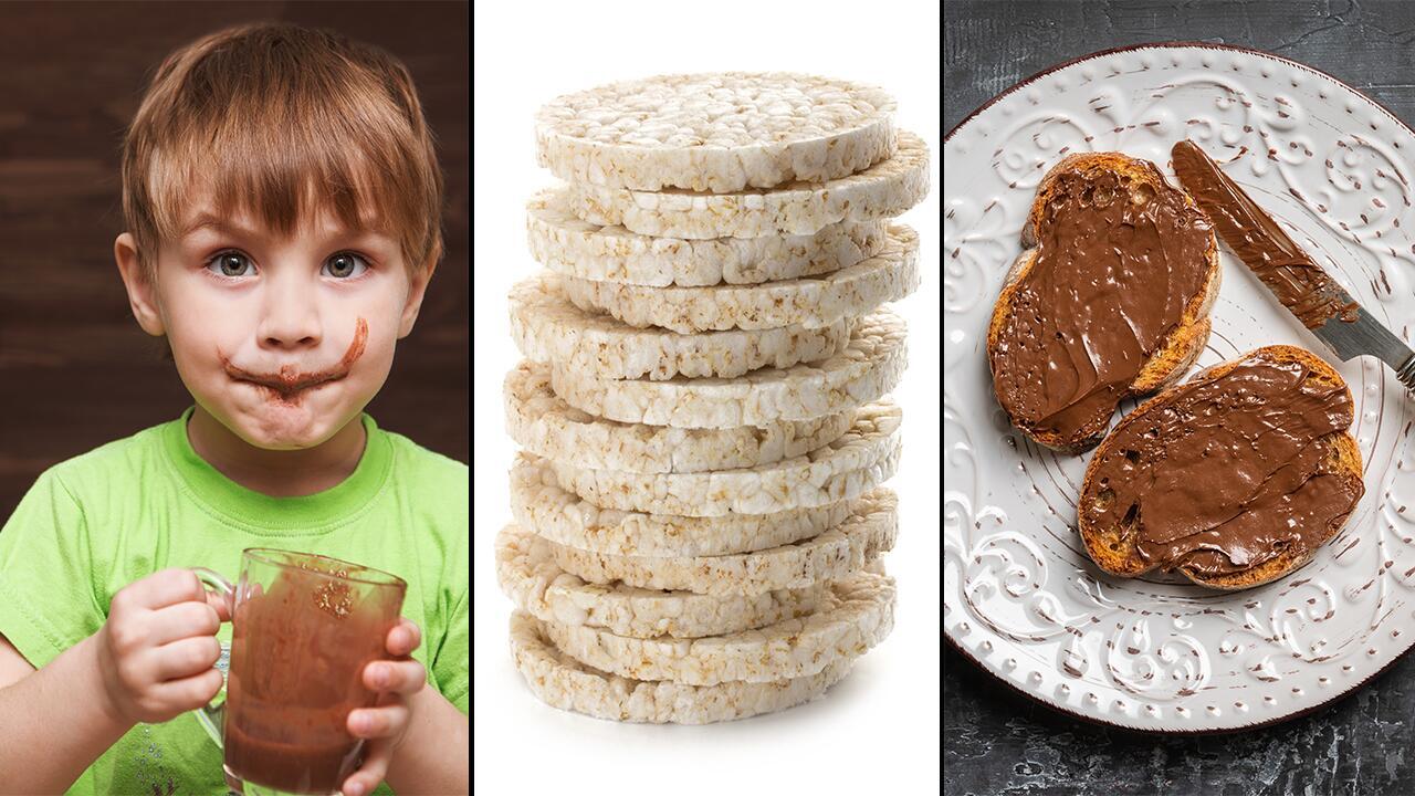 Bei Kindern beliebt: Die Probleme von Kakao, Reiswaffeln, Nuss-Nougat-Cremes & Co.