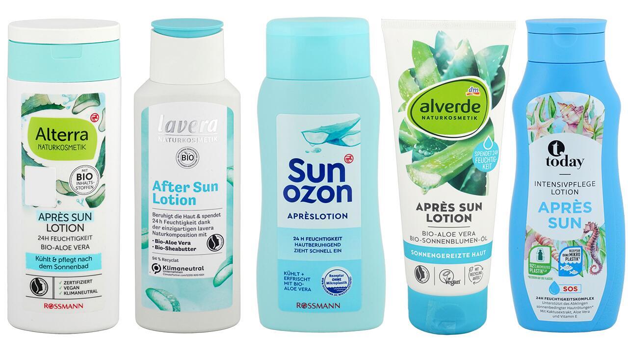 After-Sun im Test: Gute Pflege für gereizte Haut?
