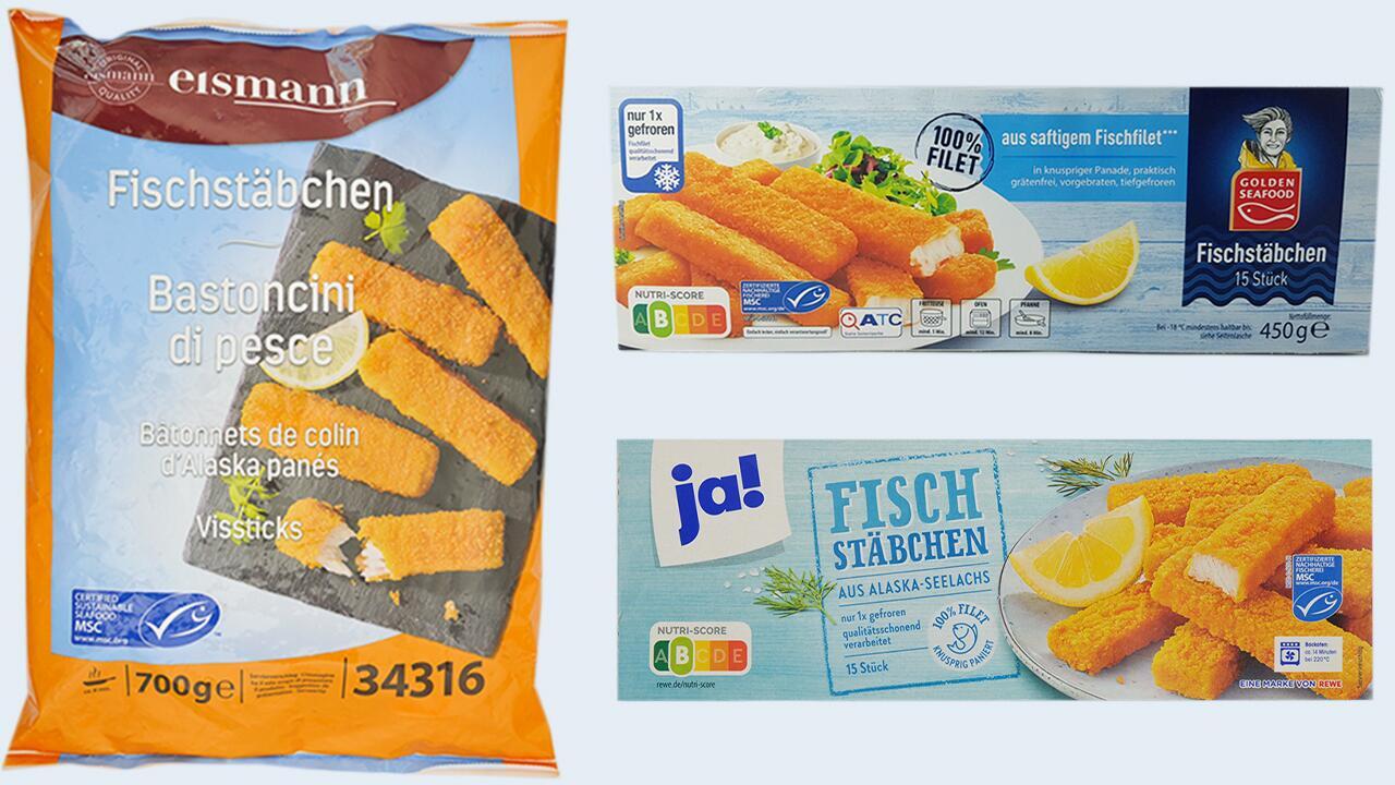 Fischstäbchen-Test: 11 von 19 mit krebsverdächtigen Fettschadstoffen belastet