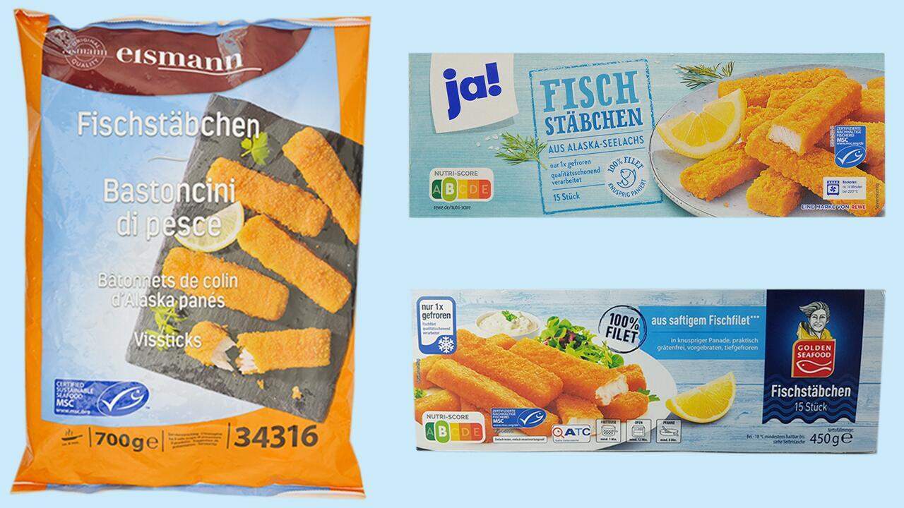 Fischstäbchen-Test: Über die Hälfte mit krebsverdächtigen Fettschadstoffen belastet