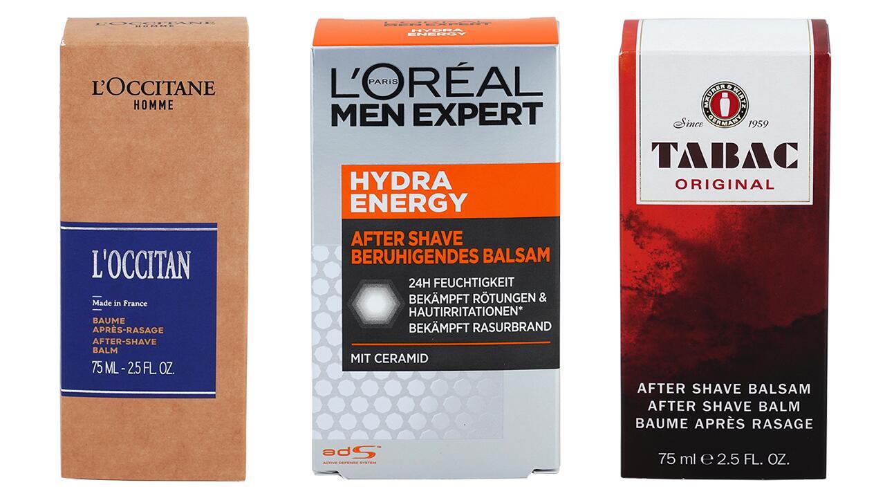 Aftershave-Balsam im Test: Manche muten der Männerhaut einiges zu