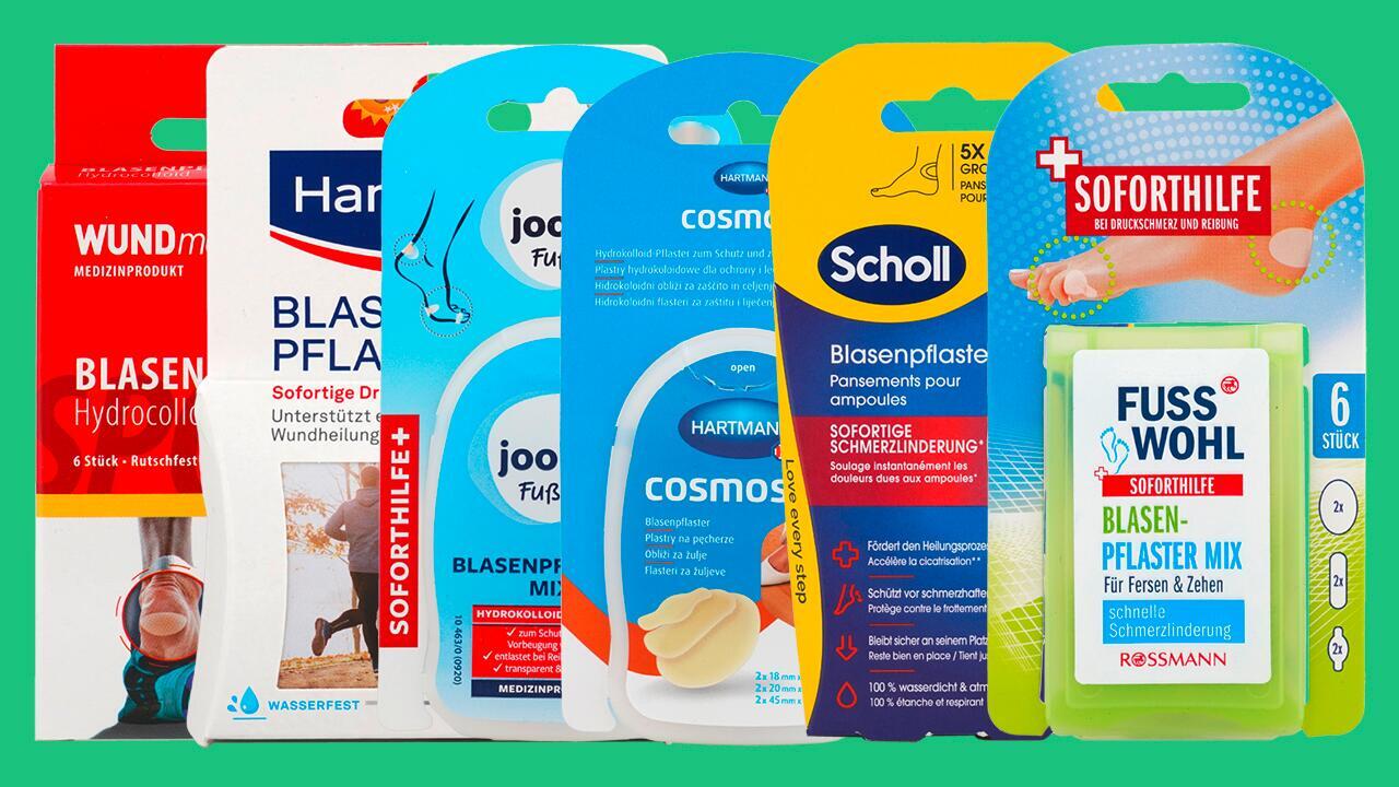 Blasenpflaster im Test: Wie schneiden Compeed, Hansaplast & Co. ab?