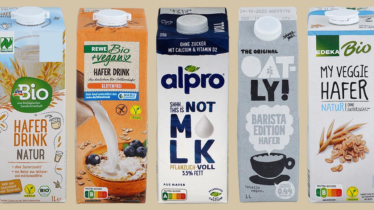 Hafermilch im Test: So gut sind Alpro, Oatly & Co. als Milchersatz
