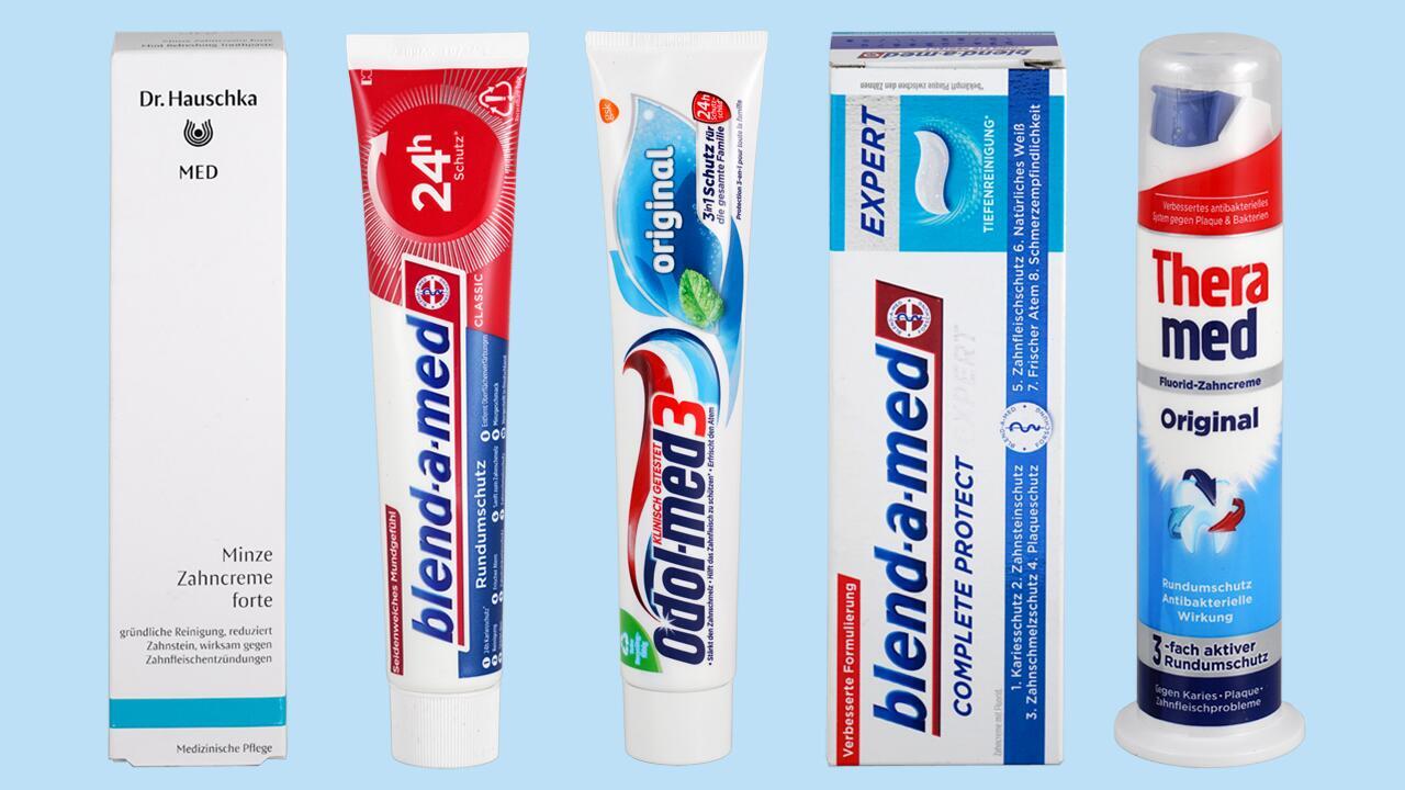 Zahnpasta-Test: Immer noch Titandioxid in 13 von 48 Zahncremes