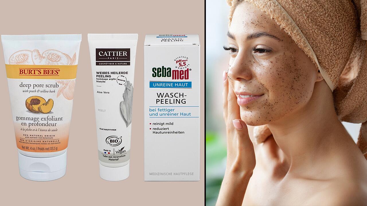 Gesichtspeelings im Test: Sebamed, Cattier und Burt’s Bees sind Testverlierer