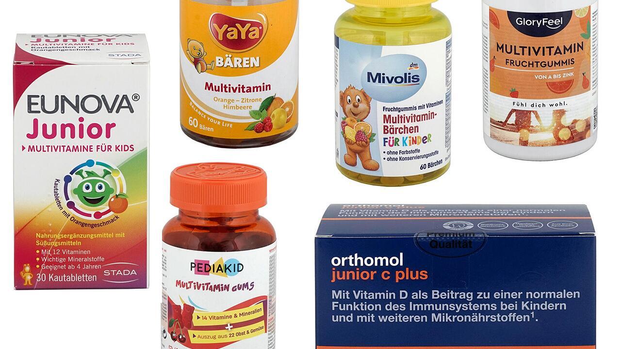Nahrungsergänzungsmittel: Multivitaminprodukte für Kinder häufig zu hoch dosiert