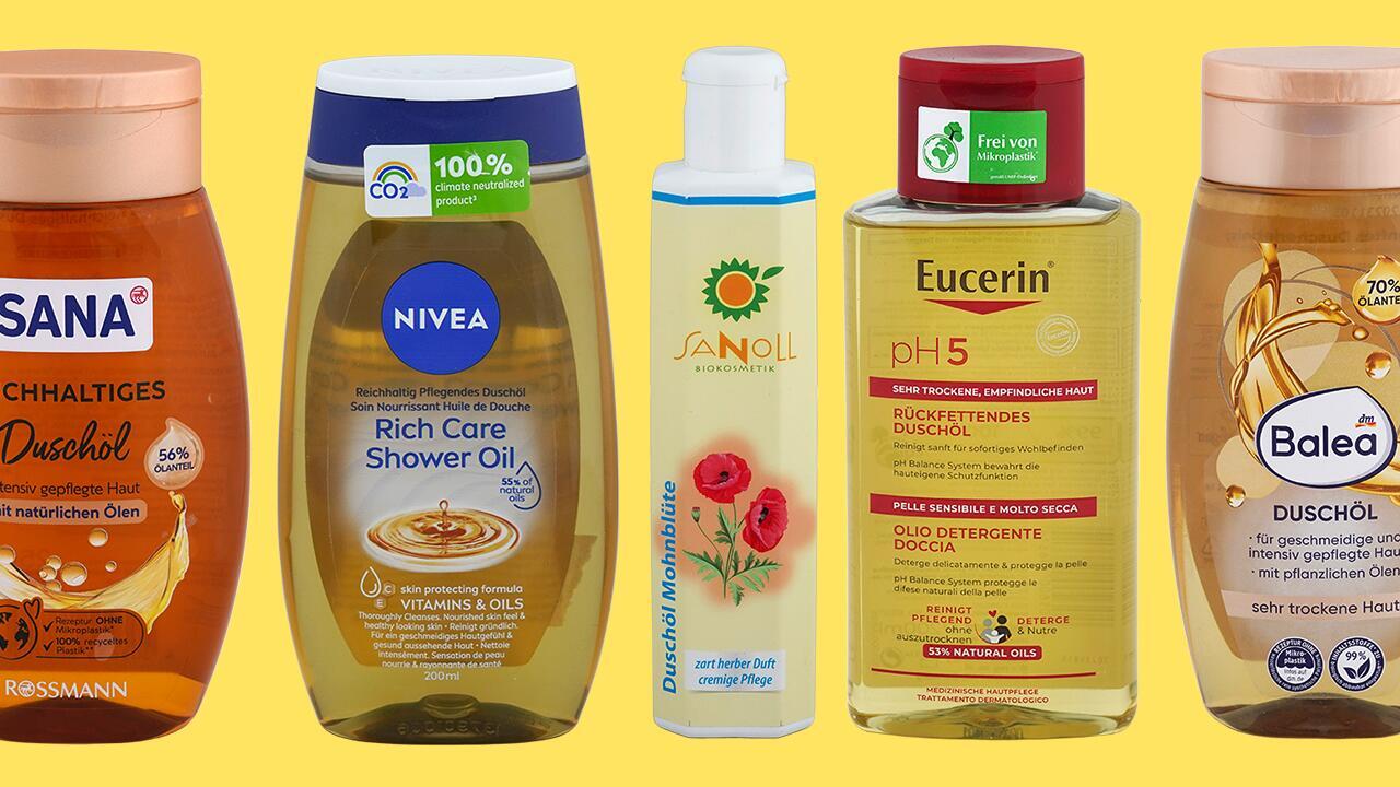 Duschöle im Test: Wie gut sind Eucerin, Rituals & Co.?