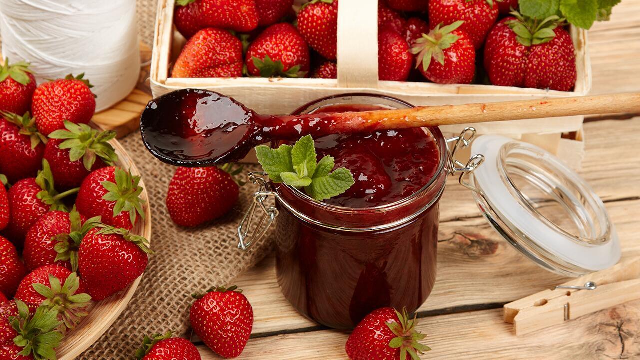 Erdbeermarmelade kochen: So gelingt die eigene Marmelade