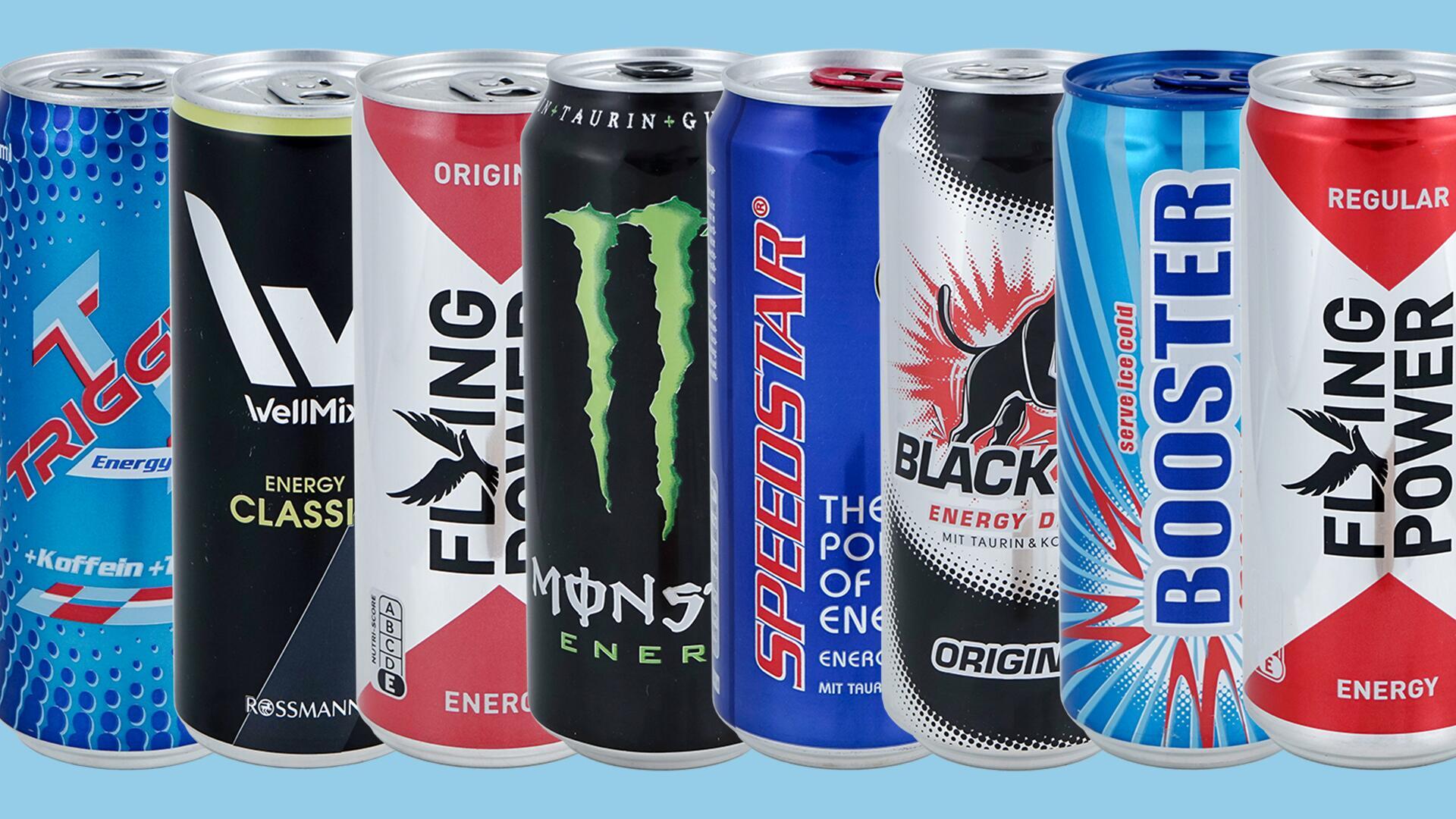 Energydrinks: Koffeinkick mit Bisphenol A – Fast alle Produkte rasseln durch