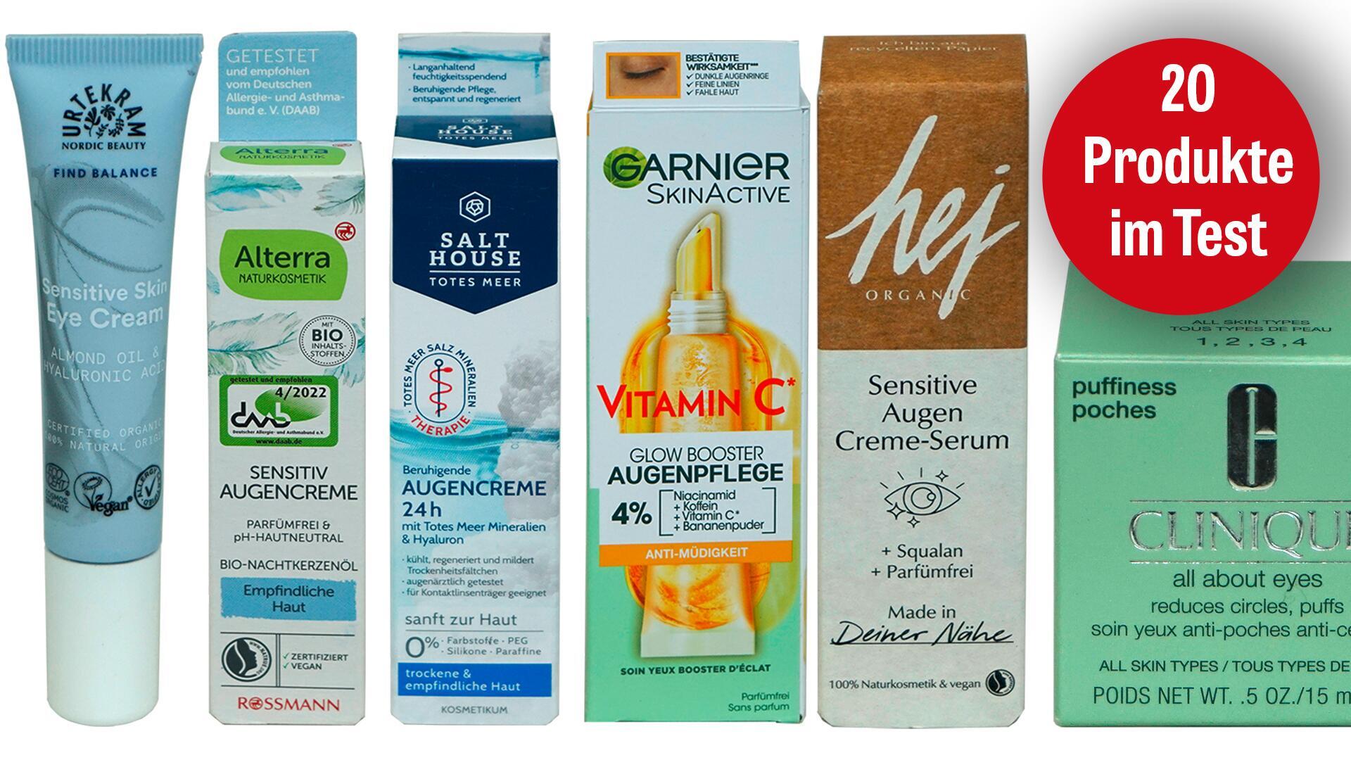 Augencreme-Test: Welche parfümfreie Augencreme ist die beste?
