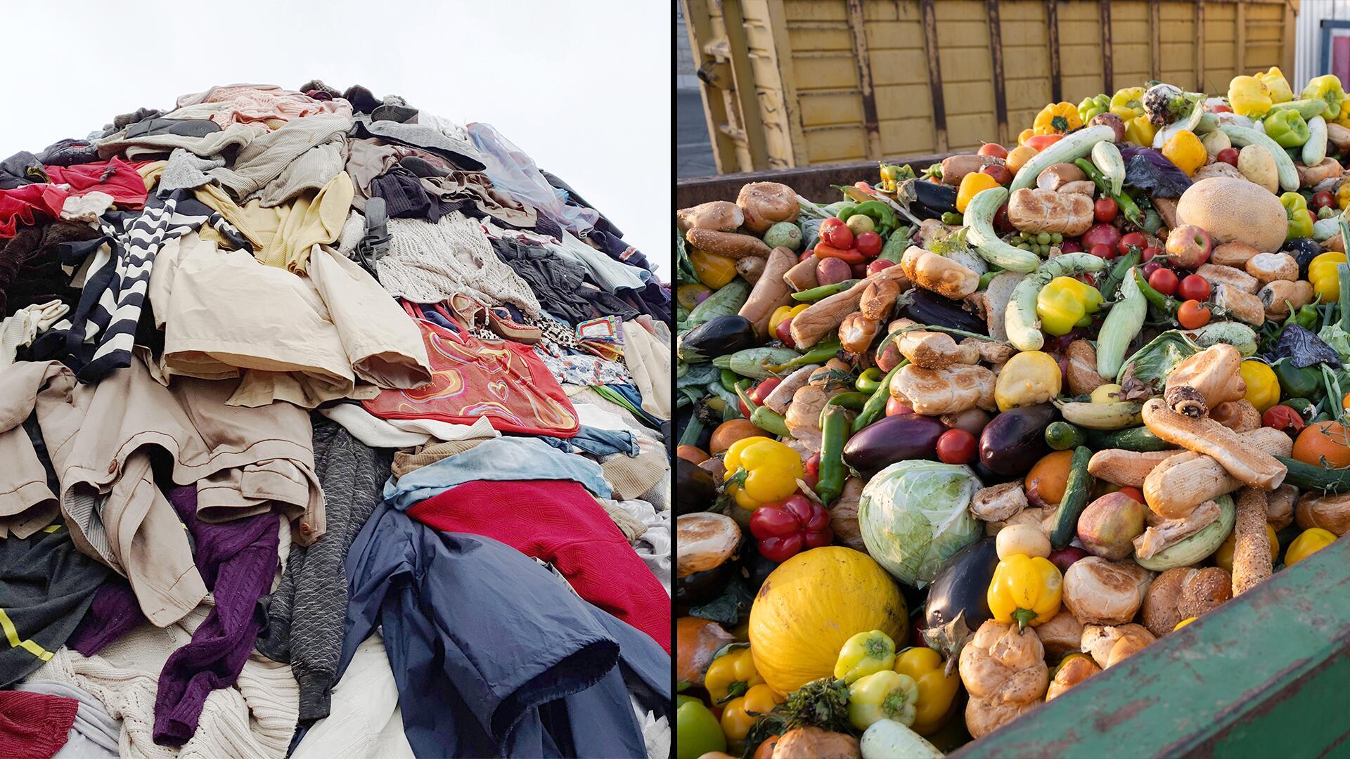 Neue EU-Vorschriften: Textil- und Lebensmittelabfälle sollen reduziert werden