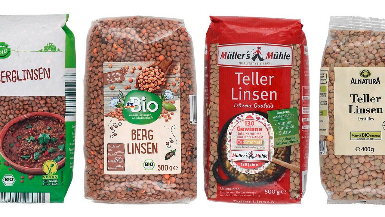 Tellerlinsen und Berglinsen im Test: Klimafreundlich und gesund? Tellerlinsen und Berglinsen im Test: Klimafreundlich und gesund?