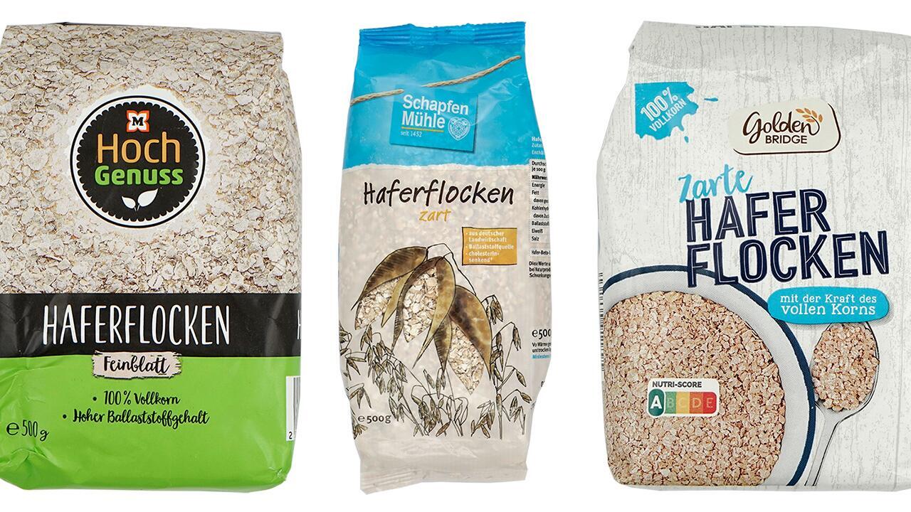 Zarte Haferflocken im Test: Pestizide und Schimmelpilzgifte sind ein Problem Zarte Haferflocken im Test: Pestizide und Schimmelpilzgifte sind ein Problem