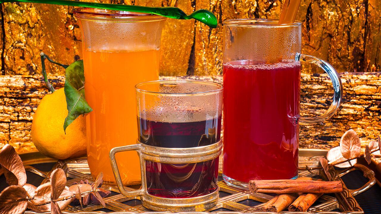Weihnachtsgetränke: Rezepte für Glögg, Glüh-Gin und Kinderpunsch Weihnachtsgetränke: Rezepte für Glögg, Glüh-Gin und Kinderpunsch