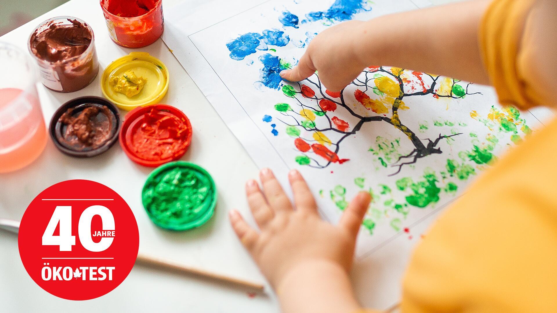 Fingermalfarben im Test: Endlich gibt`s kindgerechte Produkte