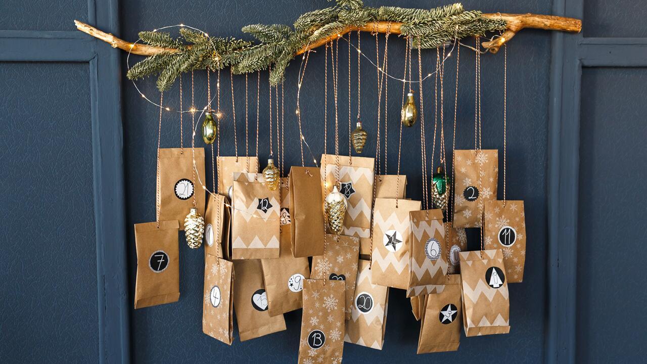 Adventskalender befüllen: 24 kleine Geschenke Adventskalender befüllen: 24 kleine Geschenke