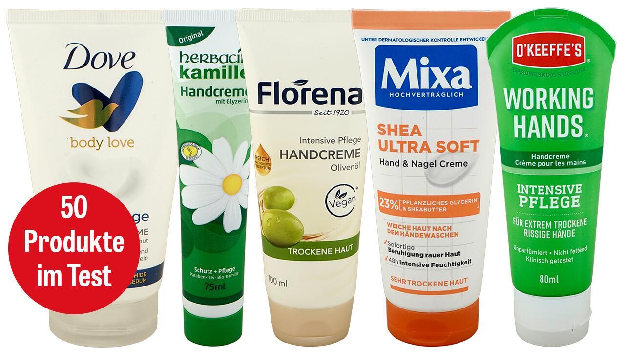 Handcreme im Test: Bekannte Marken enttäuschen Handcreme im Test: Bekannte Marken enttäuschen