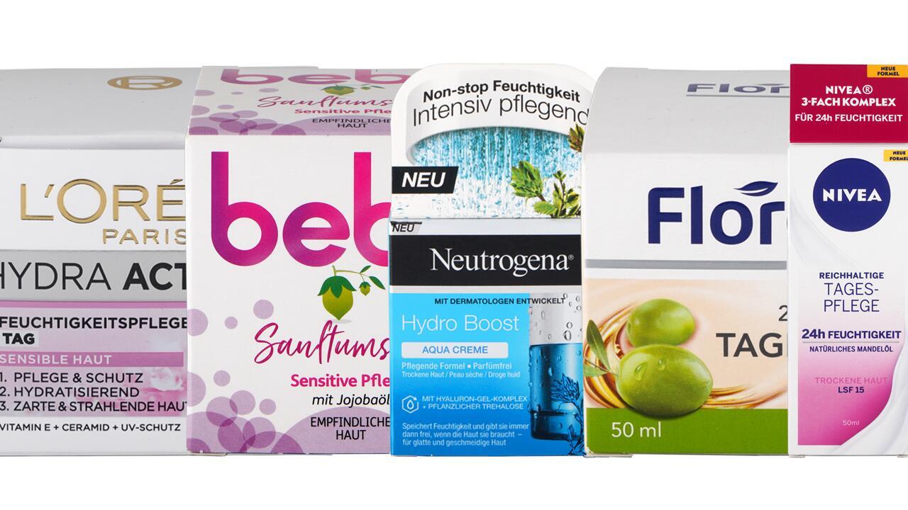 Gesichtscreme für trockene Haut im Test: Problemstoffe in sechs Marken Gesichtscreme für trockene Haut im Test: Problemstoffe in sechs Marken