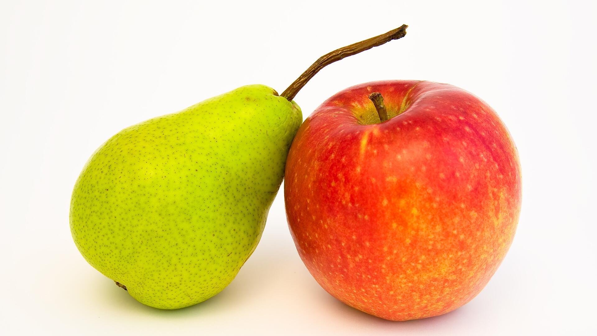 Sind Birnen gesünder als Äpfel – oder umgekehrt? Wissenswertes zu den Obstsorten