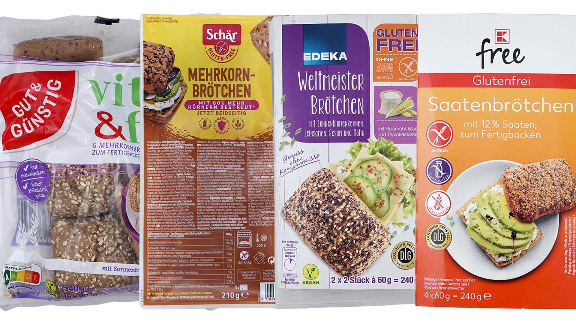 Körnerbrötchen zum Aufbacken: Inhaltsstoffe sind teils problematisch