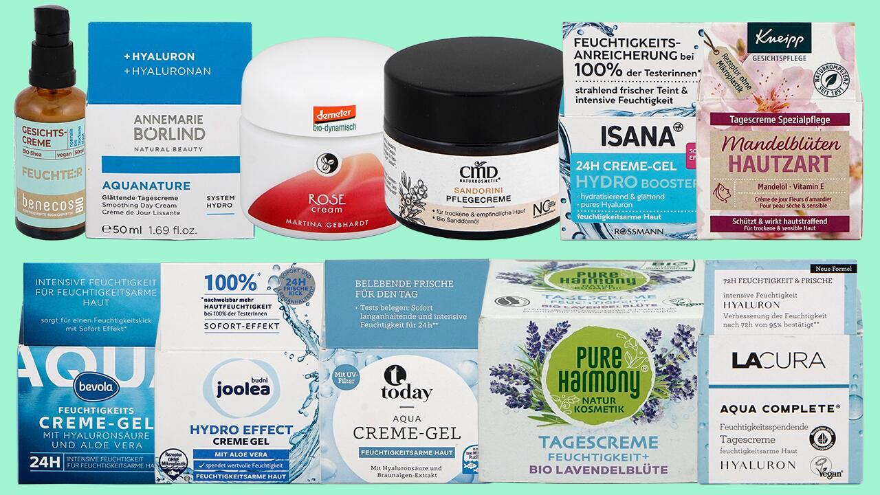 Gesichtscremes für trockene Haut im Test: Bestnote für 18 von 50 Cremes Gesichtscremes für trockene Haut im Test: Bestnote für 18 von 50 Cremes