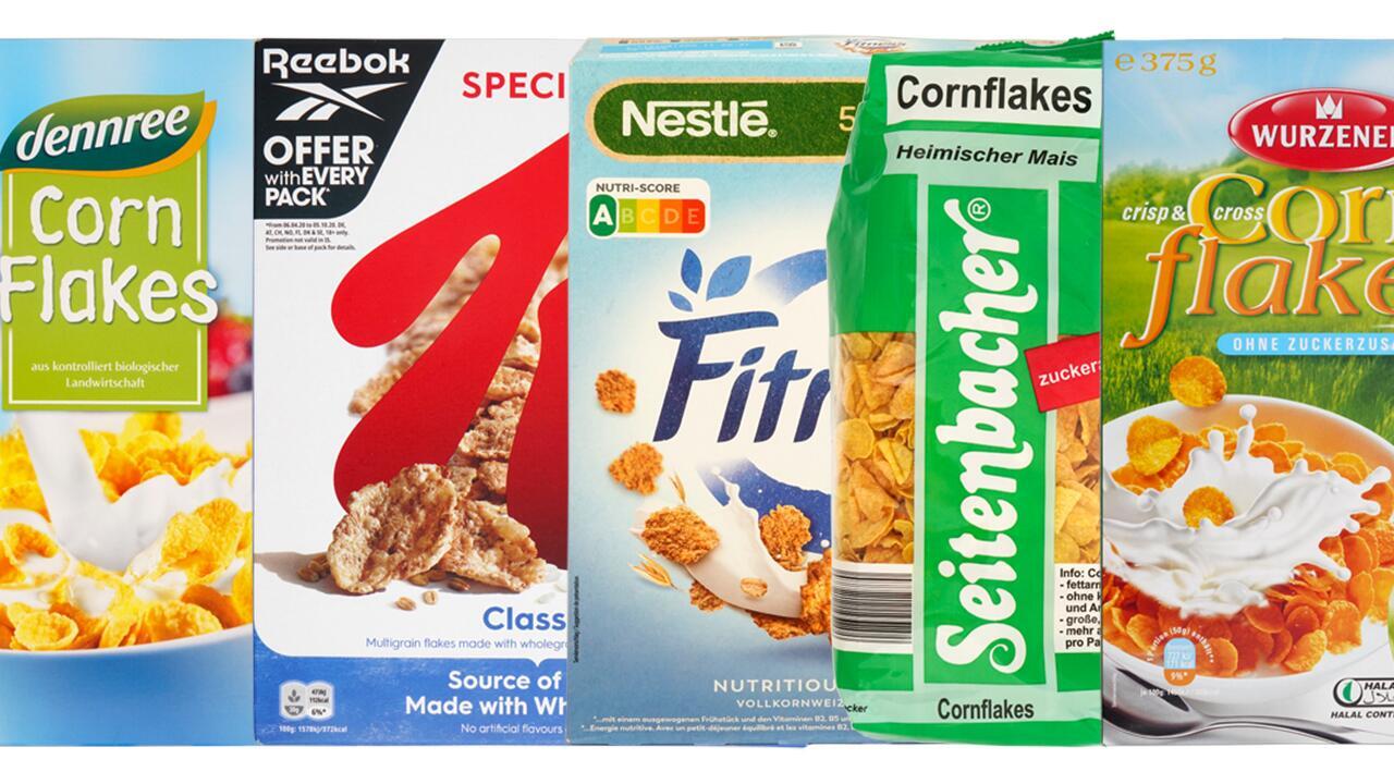 Cornflakes im Test: Viele sind mit Acrylamid belastet 