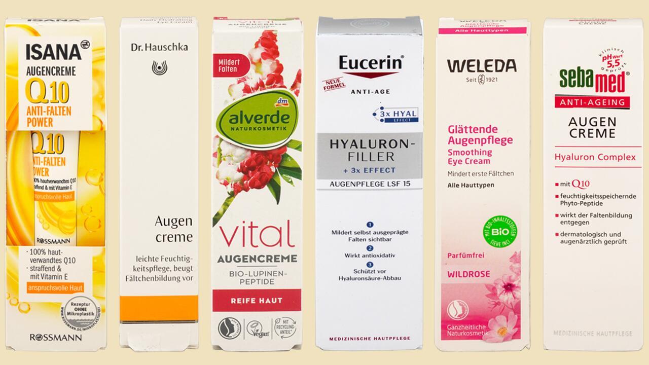 Augencreme im Test: Keine ist "sehr gut" 