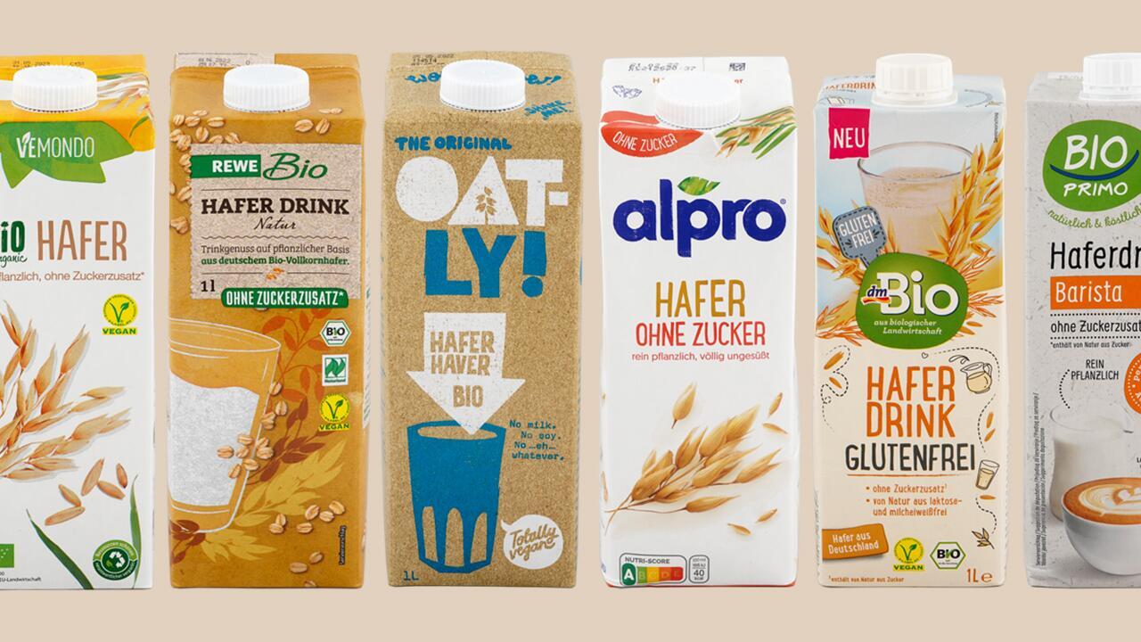 Hafermilch im Test: Wie empfehlenswert sind Alpro, Oatly & Co. als Milchersatz?