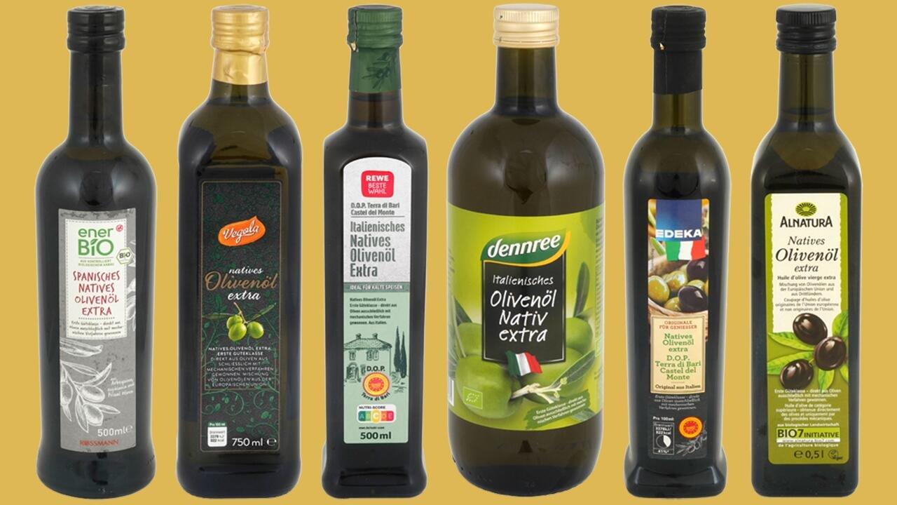 Olivenöl-Test: Bis auf eins alle mit Mineralöl verunreinigt