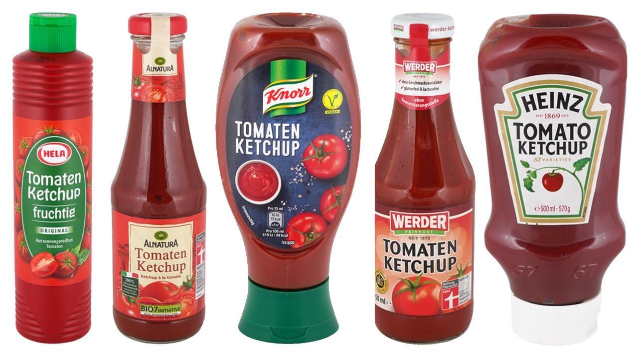 Ketchup im Test: Mehr als die Hälfte ist empfehlenswert 