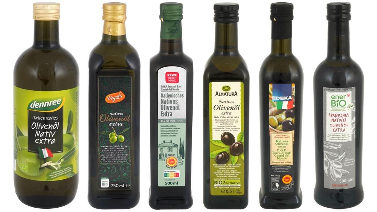 Olivenöl im Test: Nahezu alle mit Mineralöl verunreinigt