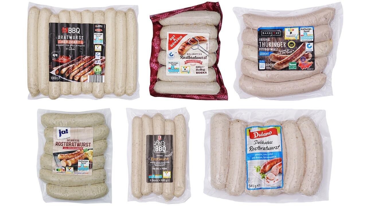 Grillwurst im Gratis-Test: Wie gut sind Bratwürste von Aldi, Lidl & Co.?