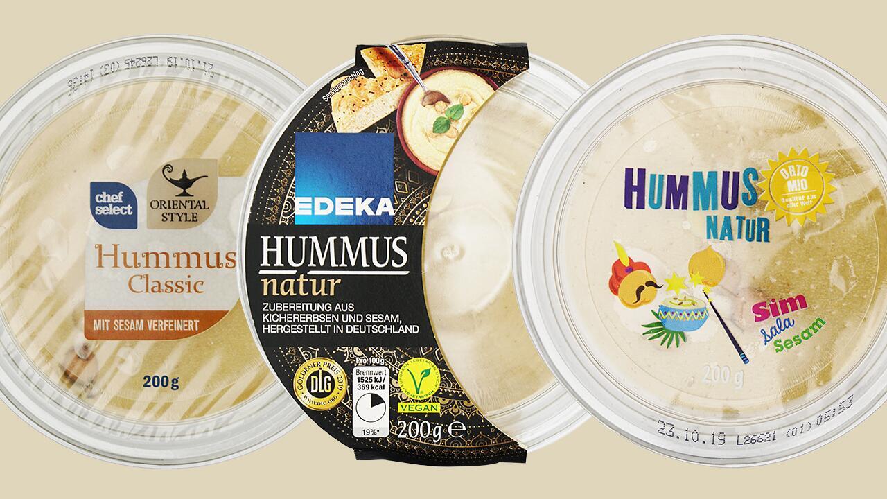 Hummus im Test: Es gibt Probleme mit Glyphosat und giftigem Cadmium