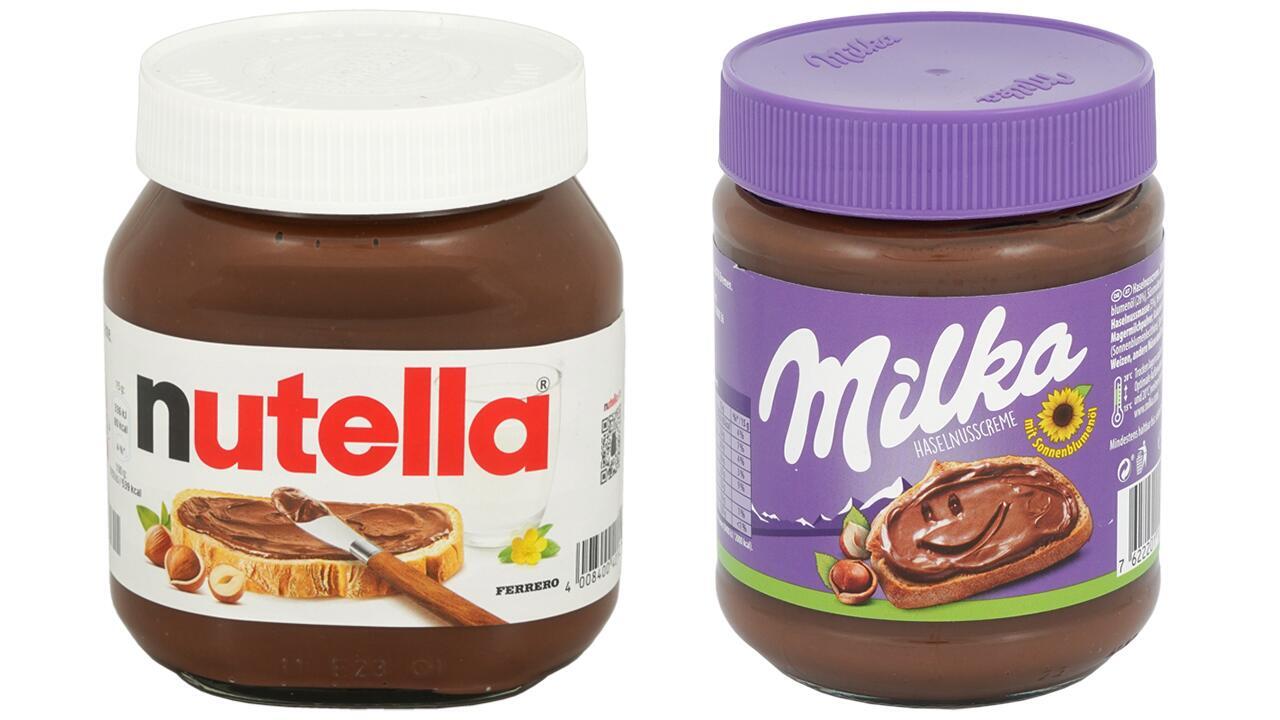 Nutella und Milka "ungenügend": 21 Nuss-Nougat-Cremes im Test