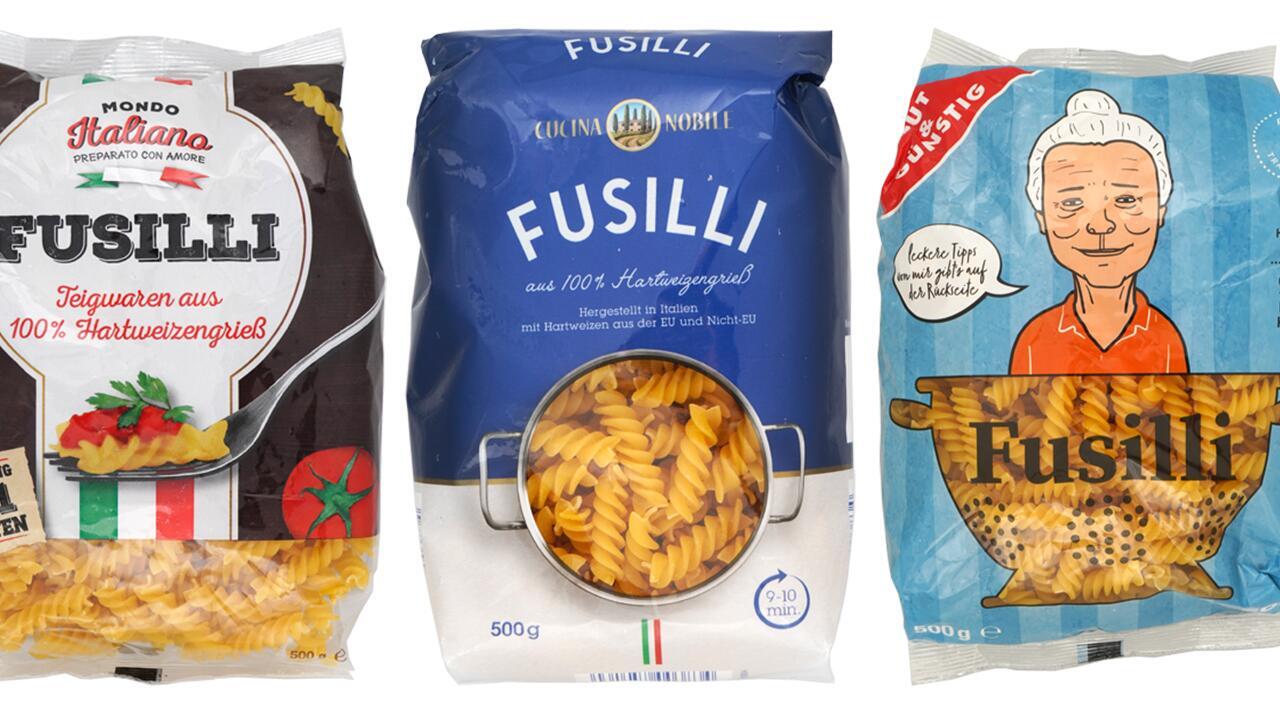 Fusilli im Test: Labor stößt auf Glyphosat und Mineralöl