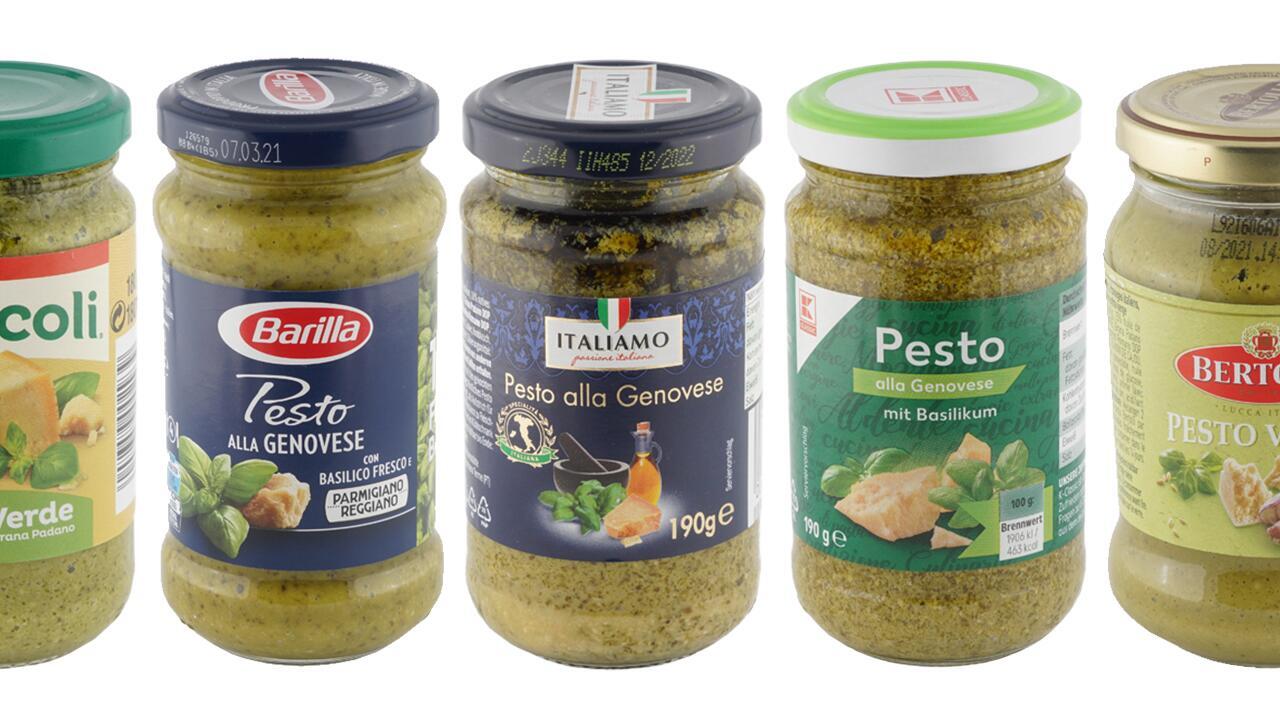 Pesto-Test: Viele grüne Pestos mit Mineralöl und Pestiziden belastet