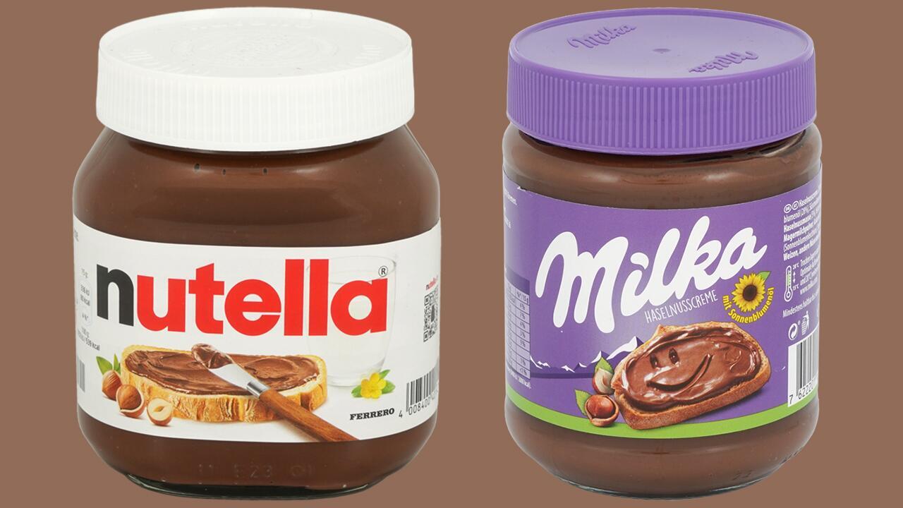 Nutella & Milka nur "ungenügend": 21 Nuss-Nougat-Cremes im Test