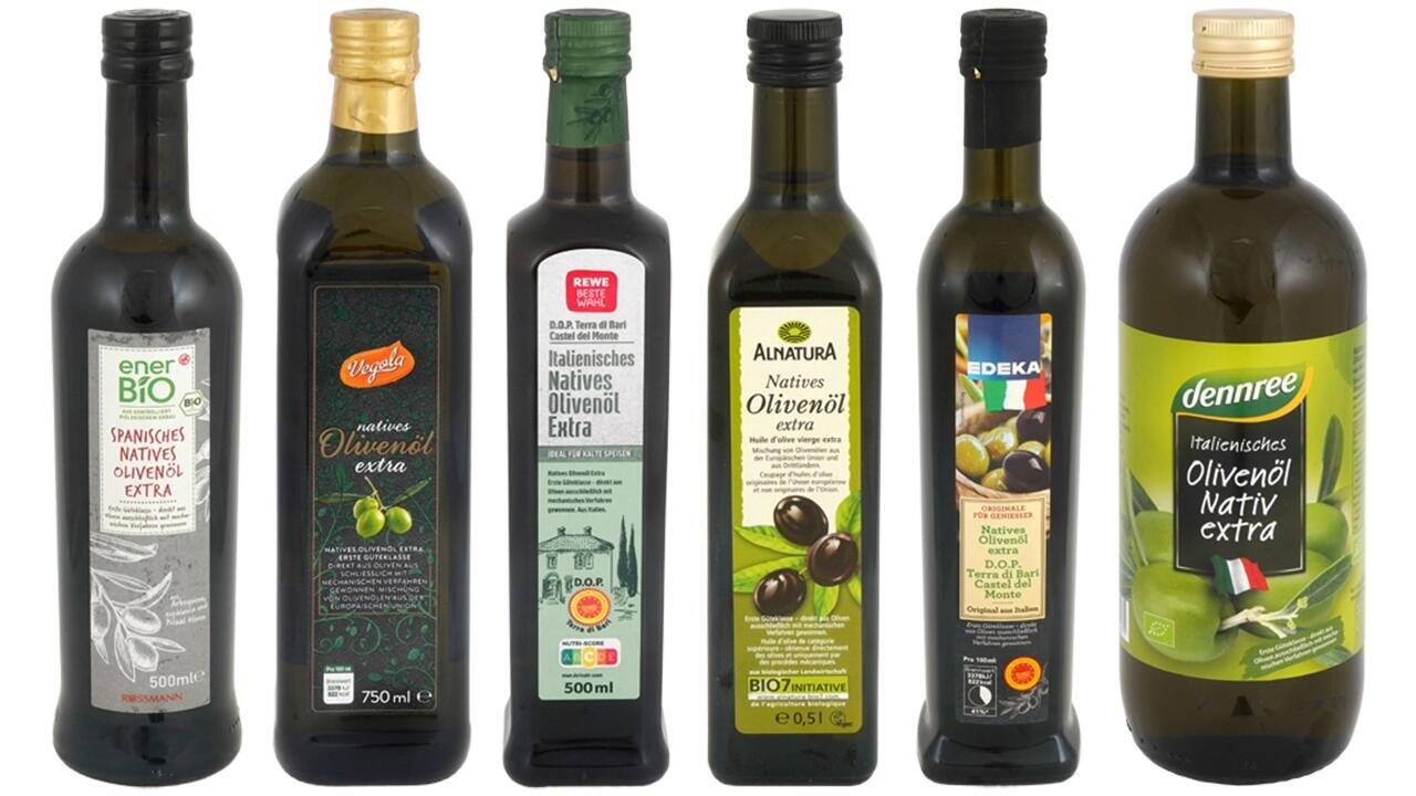 Olivenöl im Test: Fast alle mit Mineralöl belastet